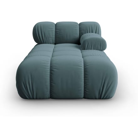Modulair-chaise longue Tropea rechts velvet | Milo Casa