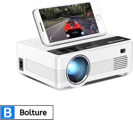Bolture Mini Beamer - Beamers - Beamer - Projector - Beamer Projector - Beeldscherm - Projectiescherm - Beamer Scherm - 150 Inch