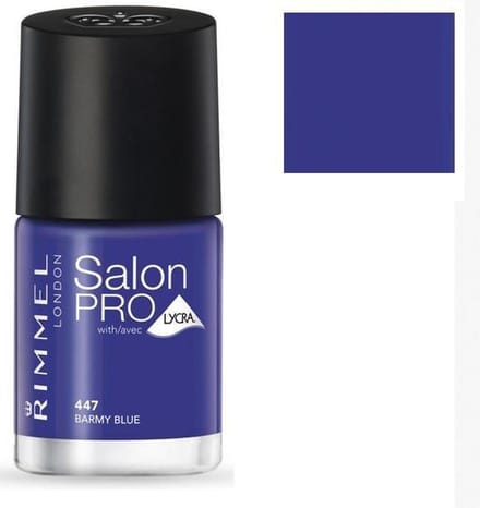 Rimmel London Salon Pro With Lycra Nagellak - 447 Barmy Blue