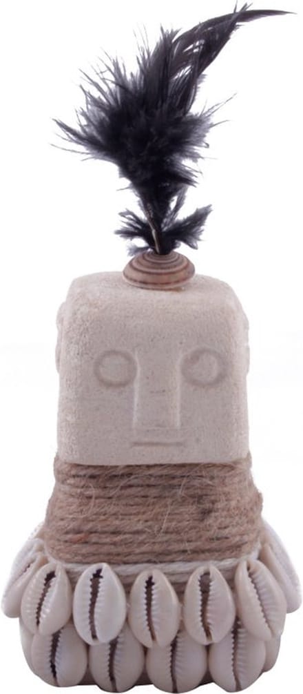 Shell stone man - beeld
