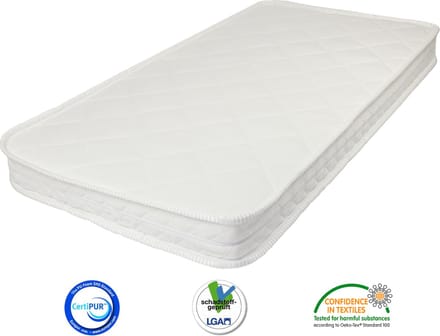Matras 80x190 Dubbeldoek Koudschuim HR40 Met Rits - Eenpersoons - Matrassenmaker