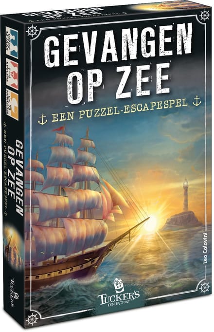 Gevangen op Zee - Non-destructief Puzzel-escapespel