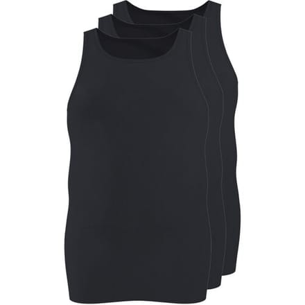 ESMARA MEN Set van 3 heren hemden (Zwart, XXL)