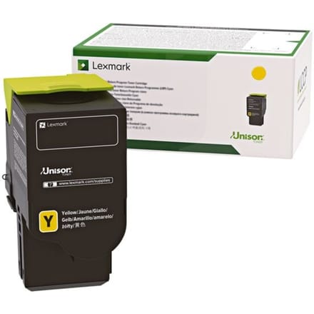 Lexmark Tonercassette (recycling) C2325 C2425 C2535 MC2325 MC2425 MC2535 MC2640 Origineel Geel 1000 bladzijden C2320Y0