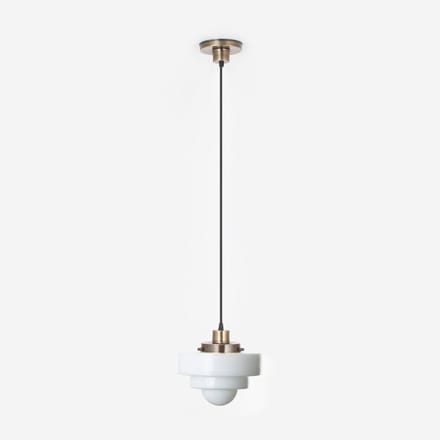 Hanglamp aan snoer Lorm 20's Brons - Art Deco Trade