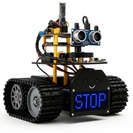 Nince Arduino Starter Kit Mini Tank Robot – Arduino Uno Compatibel – Educatief Robot Speelgoed