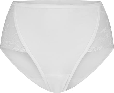 Ten Cate Basics high leg met kant wit voor Dames | Maat L