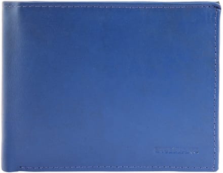 Excellanc heren portemonnee Leer Blauw