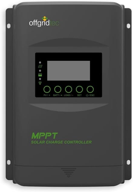 20A MPPT Solar Laadregelaar 12V/24V met LCD Display en Hoog Rendement