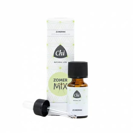 Chi natural life - zomermix - etherische olie - citronella - citroeneucalyptus - muggen - vliegen - 20ml