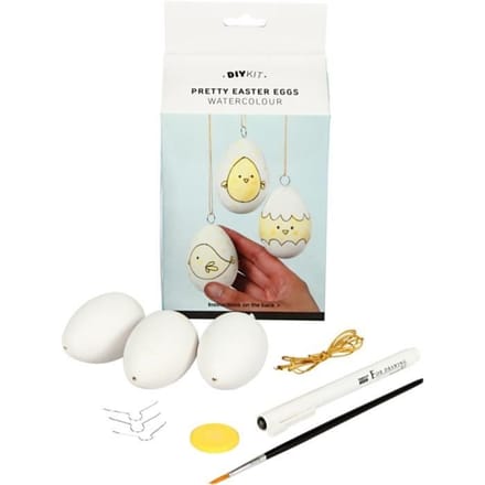 Creativ Company Watercolor set of Easter eggs