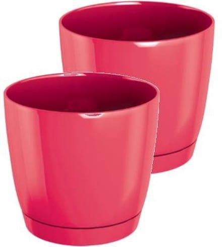 Bloempot Rond Duop 14cm FRAMBOOS Prosperplast
