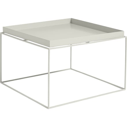 HAY - Tray Table - warmgrijs - 60 x 39 x 60 cm - grau