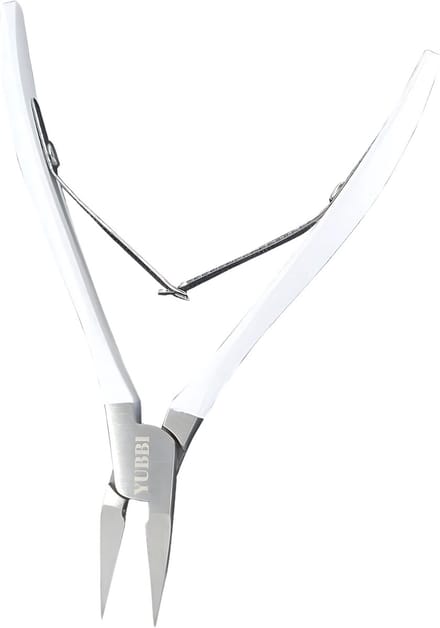 YUBBI Pro 0.1MM Nagelriem Knipper - Cuticle Cutter - Nagelriem Verwijderaar - Wit