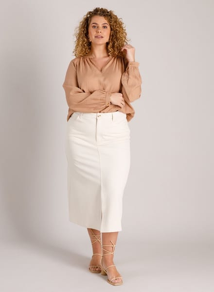 YEST CURVE Lotte Bottoms - Natural - maat X-0(44)