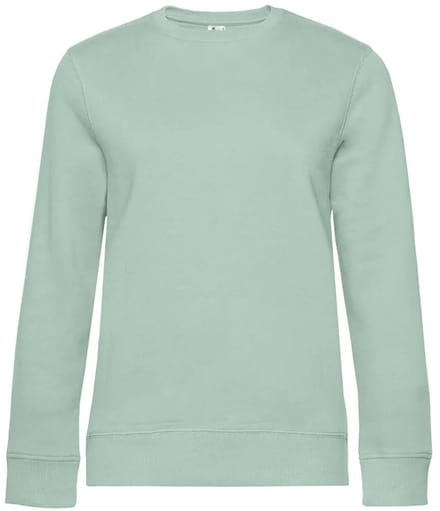 Dames sweatshirt met ronde hals B&C Queen