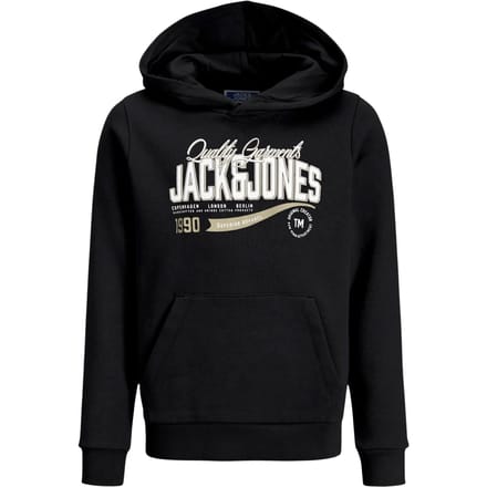 Jack & Jones Logo Sweat 2 Col Hoodie Junior - Maat 164
