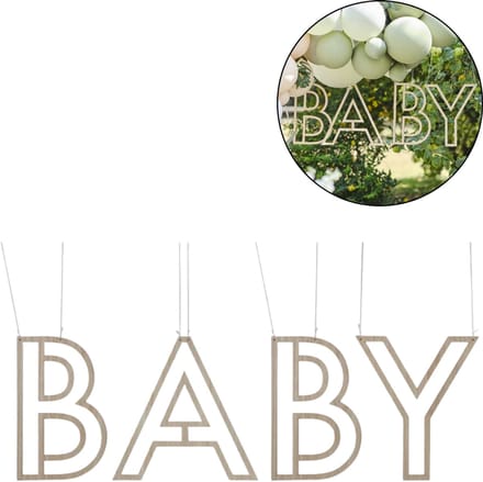 Ginger Ray Houten Hangdecoratie | Baby