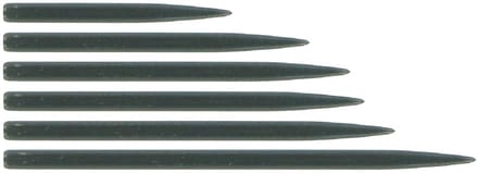 Bull's Dartpoints Black 45 mm