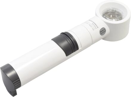 Vergrootglas met LED-verlichting 12.5X Vergroting 35 mm Lens Doorsnede