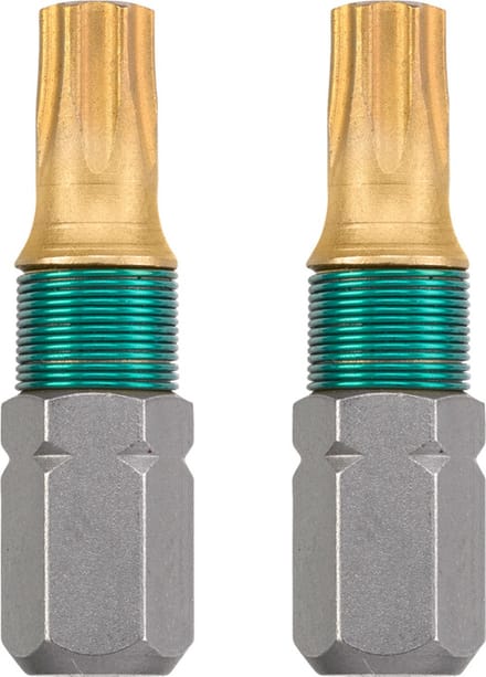 KWB 2 Titaan Bits - Torx - 25mm - T40
