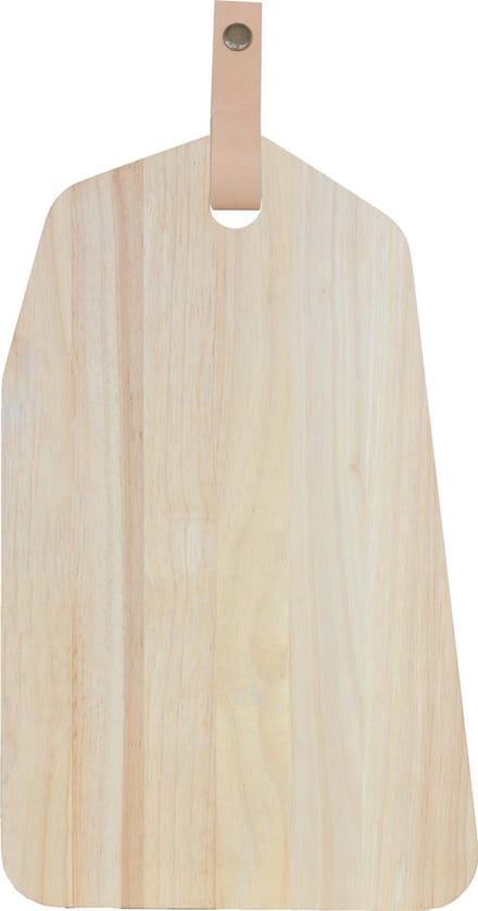 TAK Design Organic Snijplank L - Incl. Leer - Hout - 40 x 25 cm - Tritic