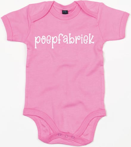 Rompertje - Poepfabriek-Bubble Gum-3-6 Maanden