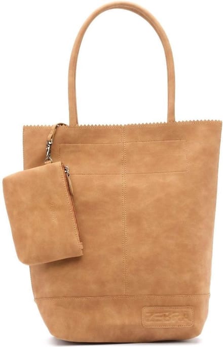 Zebra trends Dames Shopper - Cognac