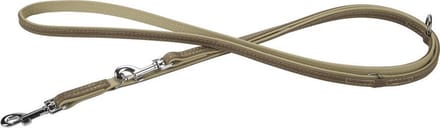 Beeztees leren dressuurlijn Comfort. Grijs. 200 cm x 14 mm.