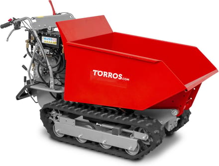 Mini rupsdumper kipbak 500kg 9pk 6+2R snelheden Stattos MRD500H6