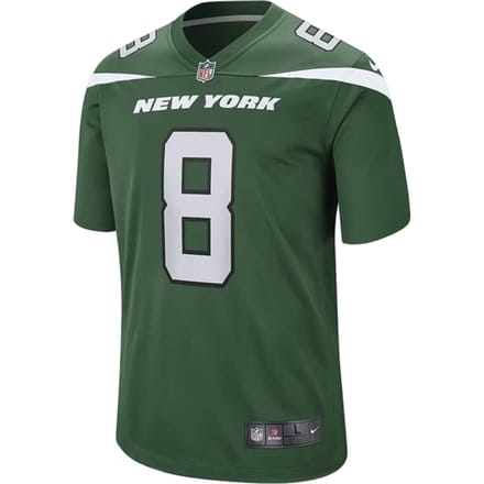 Nike NFL New York Jets Aaron Rodgers 8 Shirt Groen