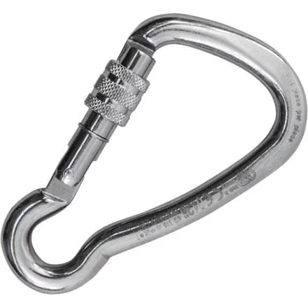 Schroefcarabiner met oog CE Kong KN22