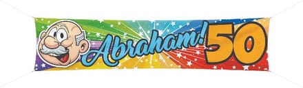 Folat - Abraham - Streetbanner Rainbow 180x14