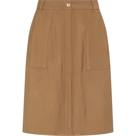 Dreimaster Casual rok Dames olijf