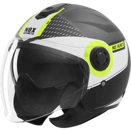 Jet motorhelm Nox Premium N182 Round