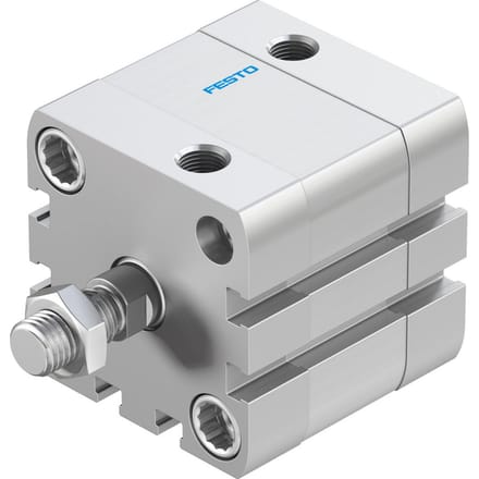 Festo Compacte Cilinder 40mm Boring 10mm Slag ISO 21287 Dubbelwerkend - 572673 - P2BRK