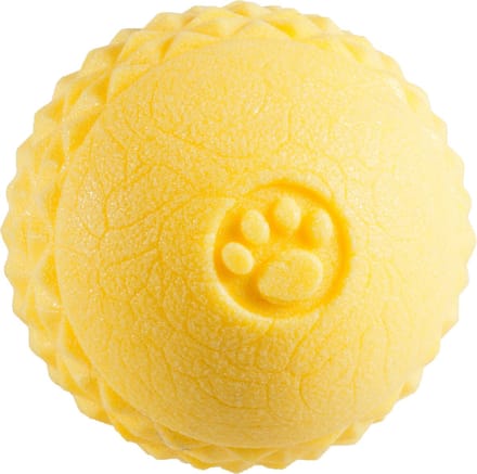 Vadigran Tpr Bal Yellow Vanilla Geel - Hondenspeelgoed - Ø6.4 cm