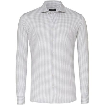 Desoto Luxury Overhemd Luxury Check Pattern Licht Bruin / male