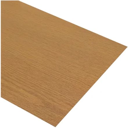 Duraline Wandplank Gebogen Naturel Eiken Fsc 18mm 80x23,5cm