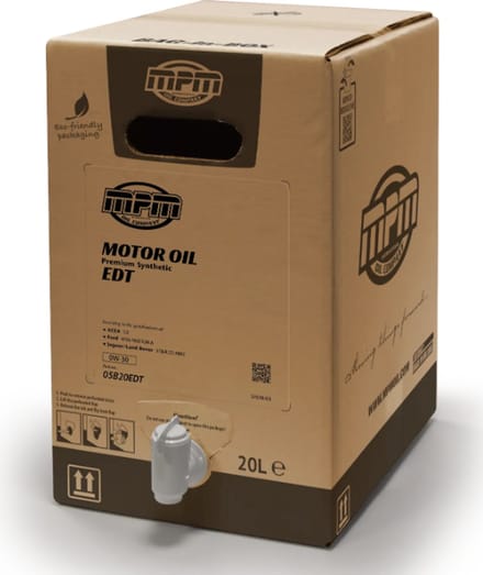 MPM 0W30 Motorolie Premium Synthetic Ford EDT | 20 liter | Bag In Box | 05B20EDT