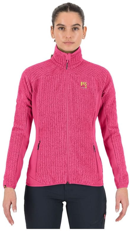 Karpos Rocchetta Fleece Met Volledige Rits Roze S Vrouw