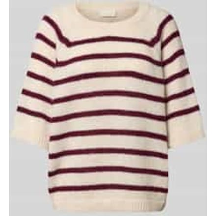 Loose fit gebreide pullover met alpacagehalte