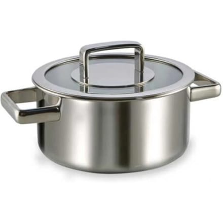 Habonne Royal Kookpan - 18 cm - met glazen deksel