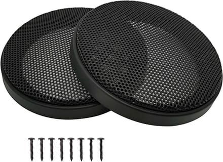 Set van 2 Beschermroosters voor 7,6 cm (3 Inch) Luidsprekers en Subwoofers