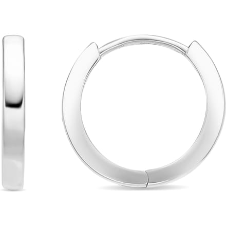 Luxenter oorbellen met - zilveren afwerking - Erespa