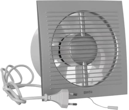 150mm Stille Badkamer Ventilator - Efficiënte Afzuiging voor Badkamer, Keuken, Garage