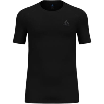 Odlo Active Warm Plus Top Crew Neck S/S Men, zwart Maat L