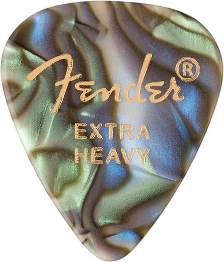 Fender - 351 - Plectrum - Extra Heavy - Parelmoer - 12-pack