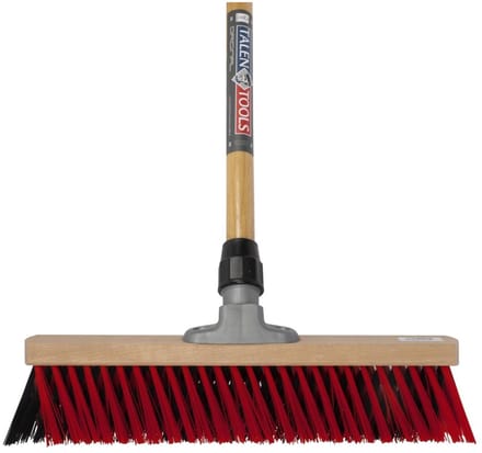 Talen Tools - X-bezem - Buiten - 40 cm - Rood/Zwart