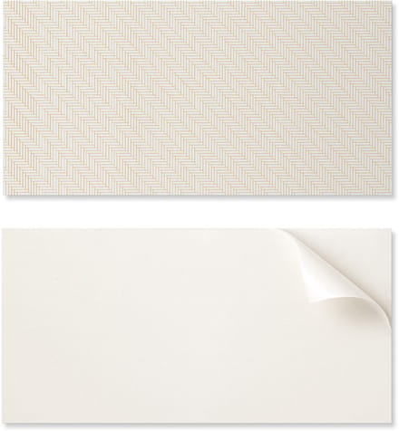 Zelfklevend decoratief vinylpaneel met print, 120x60 cm, visgraatpatroon.